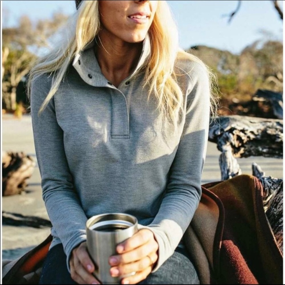 FREE FLY Grey Long Sleeve